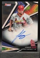 2022 Bowman's Best Best of 2022 Autographs Joshua Baez #B22-JB card