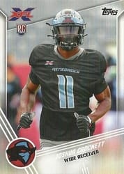 2020 Topps XFL Base Set Joshua Crockett #64 card