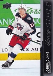 2021-22 Upper Deck Base Set Joshua Dunne #218 card