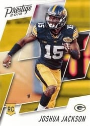 2018 Panini Prestige Base Set Joshua Jackson #293 card