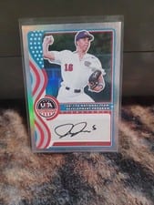 2025 Panini Stars & Stripes 16U/17U National Team Signatures Joshua Jannicelli #NTS-JJ card