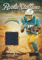 2020 Panini Playoff Rookie Stallions Joshua Kelley #RS-39 card