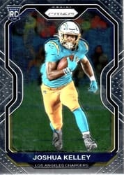 2020 Panini Prizm Base Set Joshua Kelley #326 card