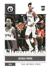 2021-22 Panini Chronicles Base Set Joshua Primo #29 card