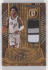 2021-22 Panini Chronicles Gold Standard Rookie Jersey Autographs Joshua Primo #GSJ-JPR card