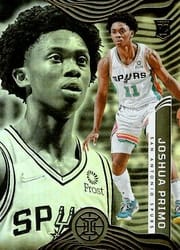 2021-22 Panini Illusions Base Set Joshua Primo #162 card
