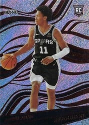 2021-22 Panini Revolution Base Set Joshua Primo #134 card