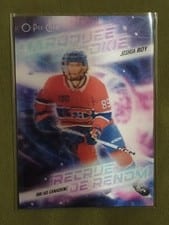 2024-25 O-Pee-Chee 3-D Marquee Rookies Joshua Roy #3D-JR card