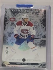 2024-25 Upper Deck Black Diamond Diamond Futures Joshua Roy #BDF-JR card