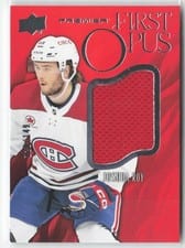 2024-25 Upper Deck Premier First Opus Rookie Jersey Joshua Roy #FO-JR card