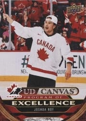 2024-25 Upper Deck UD Canvas Joshua Roy #C257 card