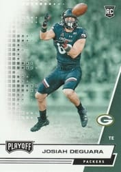 2020 Panini Playoff Base Set Josiah Deguara #267 card