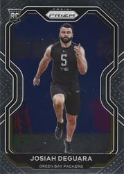 2020 Panini Prizm Base Set Josiah Deguara #362 card