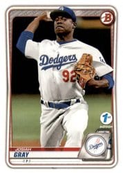 2020 Bowman 1st Edition Base Set Josiah Gray #BFE-48 card