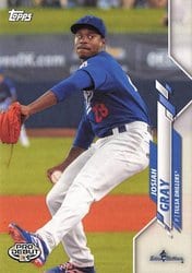 2020 Topps Pro Debut Base Set Josiah Gray #PD-97 card