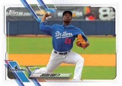 2021 Topps Pro Debut Base Set Josiah Gray #PD-132 card
