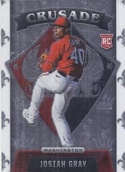 2022 Panini Chronicles Crusade Josiah Gray #6 card