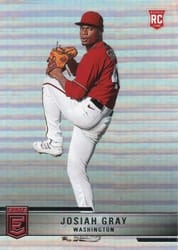 2022 Panini Chronicles Elite Josiah Gray #5 card