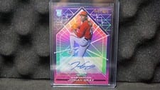 2022 Panini Chronicles Recon Autographs Josiah Gray #3 card