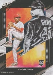2022 Panini Diamond Kings Base Set Josiah Gray #198 card