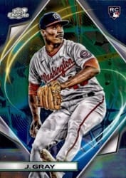 2022 Topps Cosmic Chrome Base Set Josiah Gray #173 card