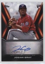 2022 Topps Japan Edition Autographs Josiah Gray #TJA-JGR card