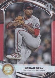 2022 Topps Tribute Base Set Josiah Gray #94 card