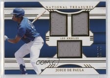 2024 Panini National Treasures Game Gear Swatches Trio Josue De Paula #21 card