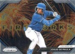 2024 Panini Prizm Fireworks Josue De Paula #10 card