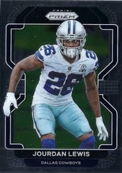 2021 Panini Prizm Base Set Jourdan Lewis #246 card