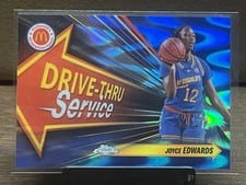 2024 Topps Chrome McDonald's All-American Drive-Thru Service Joyce Edwards #DTS-JOE card