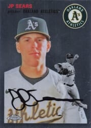 2023 Topps Chrome Platinum Anniversary Base Set JP Sears #377 card