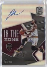 2018 Panini Spectra in the Zone Autographs JR Smith #IZ-JRS card