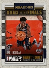 2018 Panini Hoops Road to the Finals Jrue Holiday #13 card