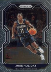 2020-21 Panini Prizm Base Set Jrue Holiday #75 card