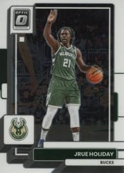 2022-23 Donruss Optic Base Set Jrue Holiday #91 card