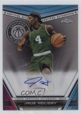 2023-24 Topps Chrome Certified Autographs Jrue Holiday #CA-JRH card