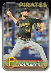 2024 Topps Base Set JT Brubaker #635 card