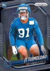 2025 Panini Prizm Base Set JT Tuimoloau #324 card