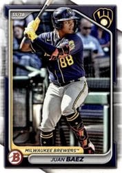 2024 Bowman Draft Base Set Juan Baez #BD-150 card