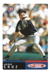 2002 Topps Total Base Set Juan Cruz #20 card