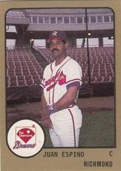 1988 ProCards Base Set Juan Espino #7 card