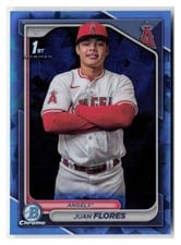 2024 Bowman Chrome Sapphire Edition Prospects Juan Flores #BCP-234 card