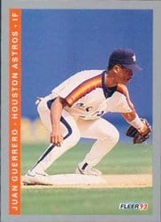 1993 Fleer Base Set Juan Guerrero #435 card