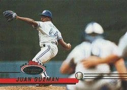1993 Stadium Club Base Set Juan Guzman #244 card