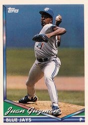 1994 Topps Base Set Juan Guzman #181 card