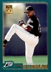 2001 Topps Base Set Juan Guzman #543 card