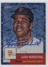 2022 Topps Chrome Platinum Anniversary Autographs Juan Marichal #CPA-JM card