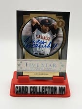 2022 Topps Five Star Autographs Juan Marichal #FSA-MAR card