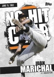 2022 Topps No-Hit Club Juan Marichal #NHC-18 card